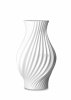 Lyngby Porcelain TWIST Wazon do Kwiatów 25 cm / Biały